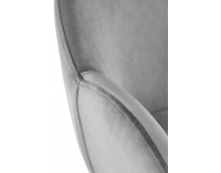 Jedálenská stolička K480 - sivá / čierna