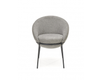 Jedálenská stolička K482 - sivá / čierna