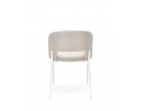Jedálenská stolička K486 - béžová / biela