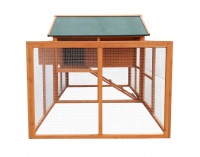 Kurník pre sliepky Kameo - hnedá / zelená