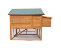 Kurník pre sliepky Kameo - hnedá / zelená