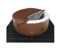 Nafukovacia vírivka Kamino New Typ 1 800 l - hnedá / biela