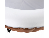 Nafukovacia vírivka Kamino New Typ 1 800 l - hnedá / biela