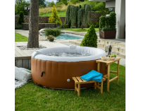 Nafukovacia vírivka Kamino New Typ 1 800 l - hnedá / biela