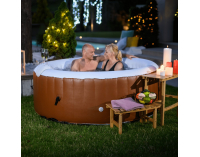 Nafukovacia vírivka Kamino New Typ 1 800 l - hnedá / biela