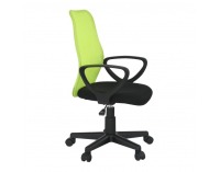 Kancelárska stolička s podrúčkami BST 2010 New - čierna / zelená