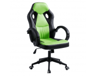 Kancelárske kreslo s podrúčkami Lester New - čierna / zelená