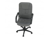 Kancelárske kreslo s podrúčkami TC3-7741 New - sivá