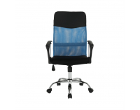 Kancelárske kreslo s podrúčkami TC3-973M 2 New - modrá / čierna
