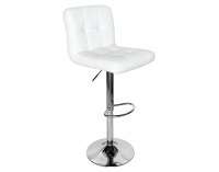Barová stolička Kandy 2 New - biela / chróm