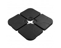 Podstavec pod slnečník Kaptal - čierna