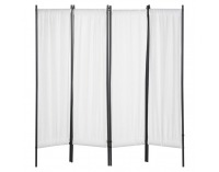 Paraván Karis - biela / čierna