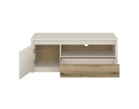 TV stolík Karos 2D1S - kašmír / dub evoke