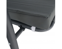 Záhradná hojdačka Kemi - sivá