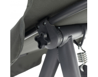 Záhradná hojdačka Kemi - sivá