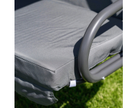 Záhradná hojdačka Kemi - sivá