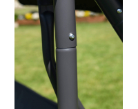 Záhradná hojdačka Kemi - sivá