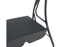 Záhradná hojdačka Kemi - sivá