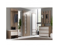 Vešiak na stenu Kenta - dub coney / champagne