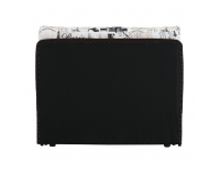 Rozkladacie kreslo s úložným priestorom Keny New - hnedá / vzor (Paris 03)