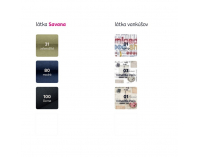 Rozkladacie kreslo s úložným priestorom Keny New - hnedá / vzor (Paris 03)