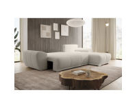 Rohová sedačka s rozkladom Kerim Roh L/P - krémová