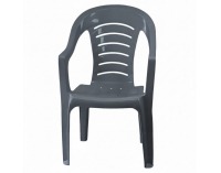 Záhradné stohovateľné kreslo Kesia - antracit