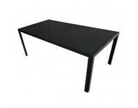 Záhradný set Kesios - sivá / čierna