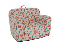 Rozkladací sedací vak Kidy - mix farieb