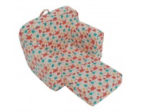 Rozkladací sedací vak Kidy - mix farieb