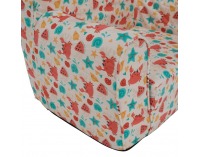 Rozkladací sedací vak Kidy - mix farieb