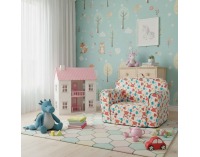 Rozkladací sedací vak Kidy - mix farieb