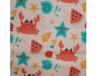 Rozkladací sedací vak Kidy - mix farieb