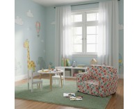 Rozkladací sedací vak Kidy - mix farieb