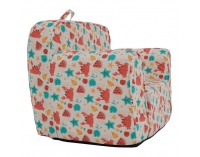 Rozkladací sedací vak Kidy - mix farieb