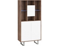 Obývacia izba King - craft tobaco / biely lesk