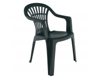 Záhradné stohovateľné kreslo Kiona - zelená