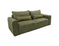Rozkladacia pohovka s úložným priestorom Kiro Big Sofa - zelená