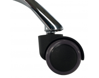 Kancelárske kreslo Klian - modrá (Velvet) / chróm