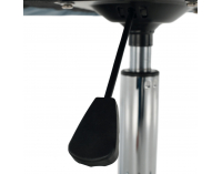 Kancelárske kreslo Klian - modrá (Velvet) / chróm