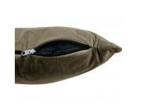 Kancelárske kreslo Klian - sivohnedá taupe (Velvet) / chróm