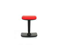 Barová stolička Kloky - červená / čierna
