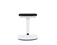 Barová stolička Kloky - čierna / biela