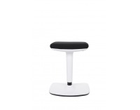 Barová stolička Kloky - čierna / biela