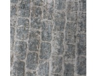 Koberec Muro 80x200 cm - sivá / vzor tehla