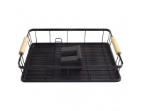 Odkvapkávač na riad Kometa - čierna