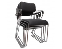 Konferenčná stolička Derya - čierna
