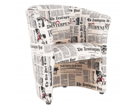 Konferenčné kreslo Cuba D-8 - vzor noviny