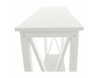 Konzolový stolík Sonet - biela