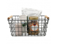 Viacúčelový košík Kosut - čierna